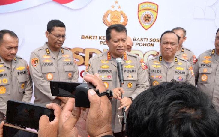  Bakti Kesehatan dan Bakti Sosial Rakorbin SSDMMabes Polri  di Gunung Sindur 