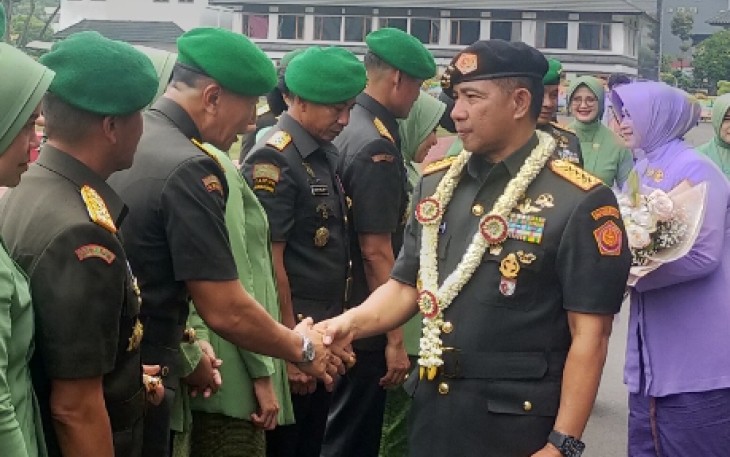 Pangdam XIV/Hsn Hadiri Sertijab Kasad Jenderal TNI Maruli Simanjuntak M Sc