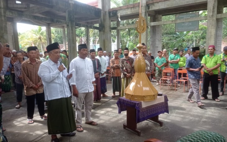 Groundbreaking Renovasi Pembangunan Masjid Al Mubaroq Desa Kalibatur