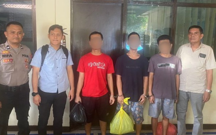 Sat Resnarkoba Polres Tapsel Kembali Kirim 3 Tersangka Ke Kejaksaan