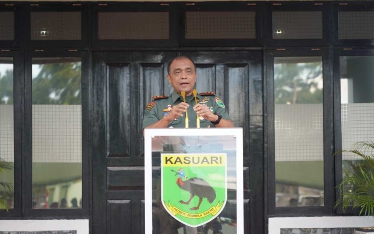  Pangdam XVIII/Kasuari, Mayjen TNI Ilyas Alamsyah, S.E., M.Tr.(Han)., CGCAE
