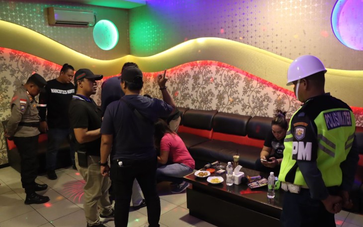 Satresnarkoba Polres Bintan Laksanakan Operasi Gabungan