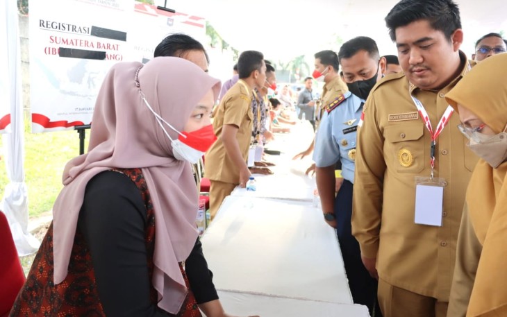 Bupati Bintan saat Hadiri Rakornas bersama Presiden Jokowi