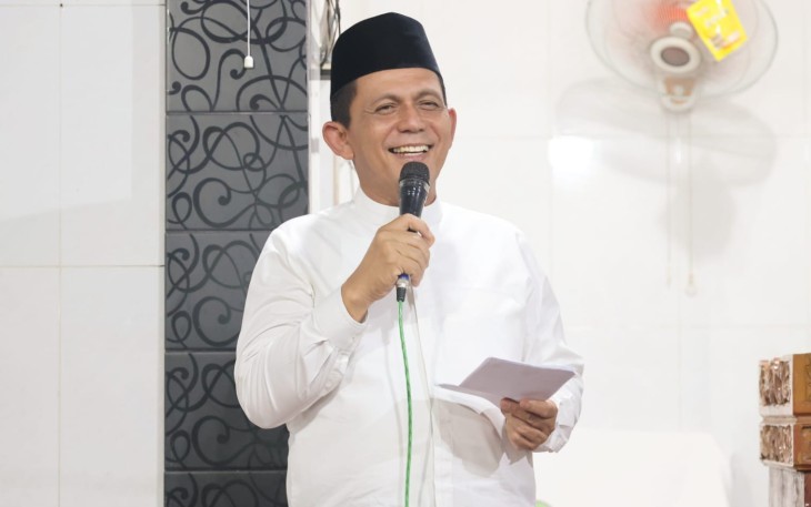 Gubernur Ansar saat Safari ke Masjid Al Hijrah, Sekupang Batam