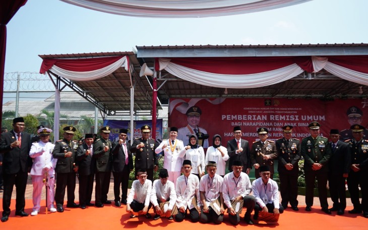 1577 Narapidana Bengkulu Dapat Remisi HUT ke-78 Kemerdekaan RI