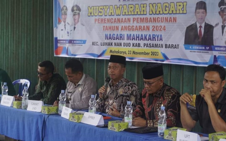 Ketua DPRD Pasaman Barat Erianto Hadiri Musna di Mahakarya