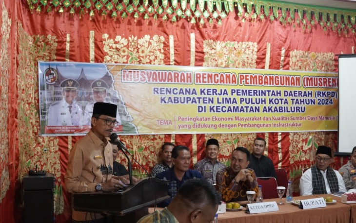 Bupati Limapuluh Kota, Safaruddin.
