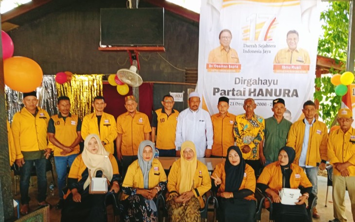 DPC Hanura Aceh Timur Santuni Anak Yatim dan Pesijuk Para Caleg