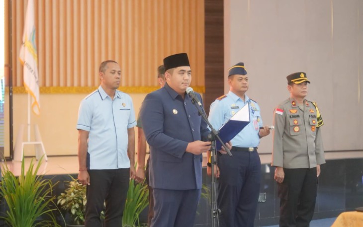 Bupati Bintan Roby Kurniawan Lantik Lima Pejabat Pimpinan Tinggi Pratama