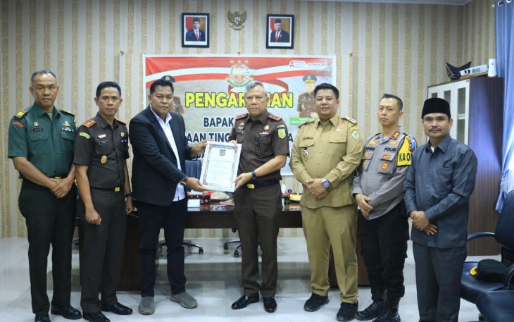 Bupati Samosir Sambut Kunker Kajati Sumut