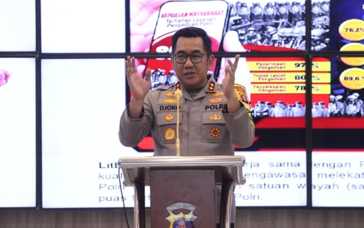 Kapolda Kalteng Irjen Pol. Drs. Djoko Poerwanto 
