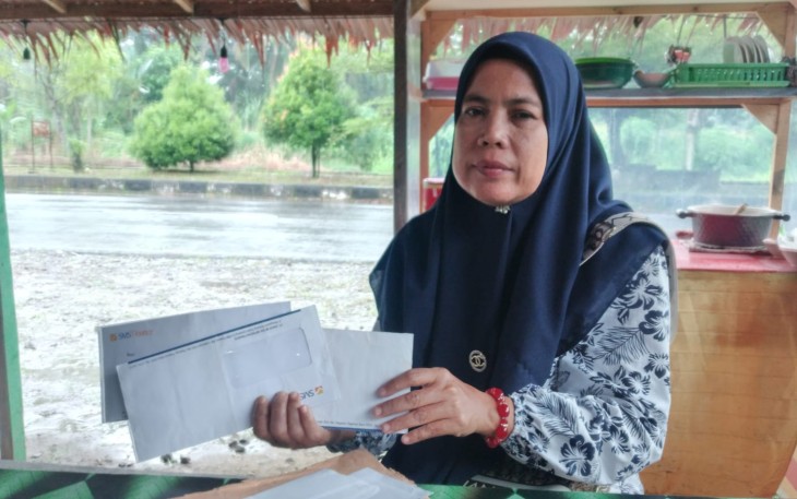 Afriani, Warga Sungai Aur, Kabupaten Pasaman Barat 