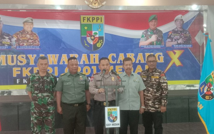 Polrestabes Medan Hadiri Musyawarah Cabang X FKPPI 0201 Medan