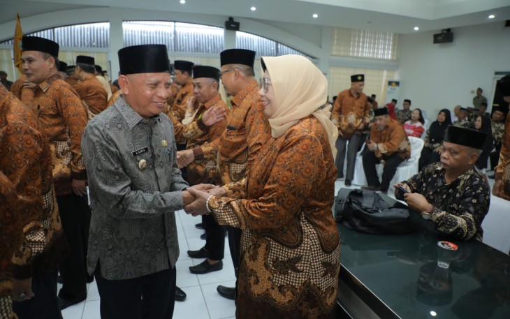 Bupati Asahan Lantik Pengurus PWRI Masa Bhakti 2023-2027
