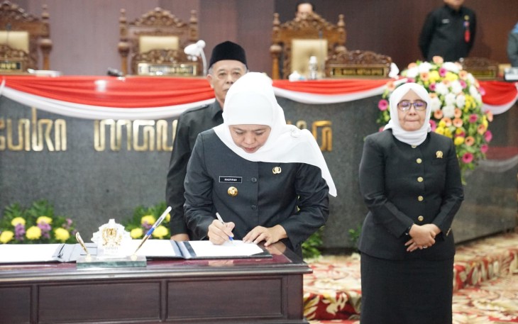 P-APBD Jatim 2023 Disahkan