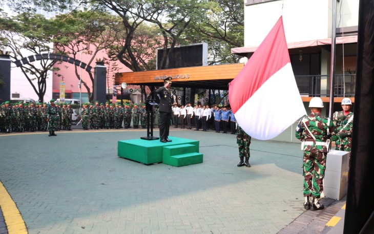 Korem 052/Wijayakrama Gelar Upacara Peringatan Hari Pahlawan 