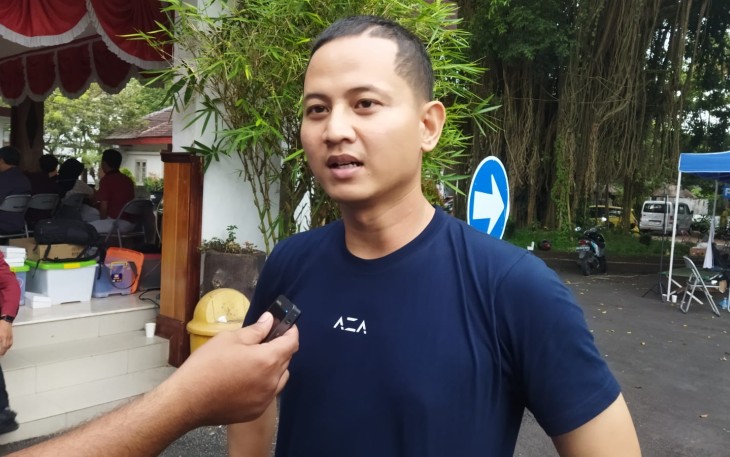 Bupati Trenggalek, Mochamad Nur Arifin, saat dikonfirmasi, di Pendapa Manggala Praja Nugraha, Sabtu (18/3/2023) (Foto Hardi Rangga klikwarta.com).