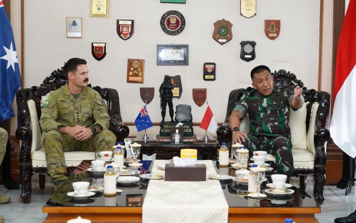 Courtesy Call Kunjungan Taruna Royal Military College-Duntroon Australia Ke Akademi Militer