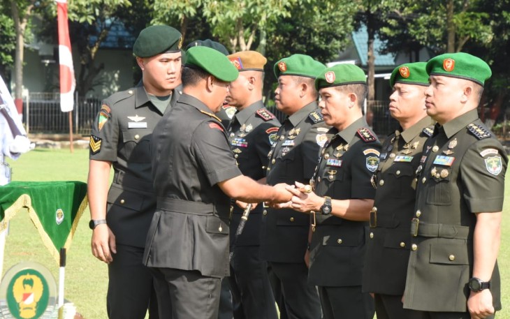 Letkol Inf Bangun I E Siregar SH. M.I.Pol Resmi Menjabat Dandim 0501/JP BS