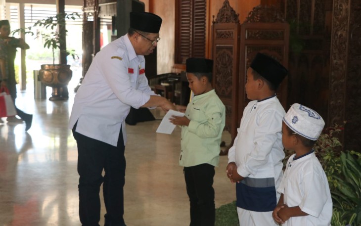 Forkopimda Tulungagung Doa Bersama Anak Yatim