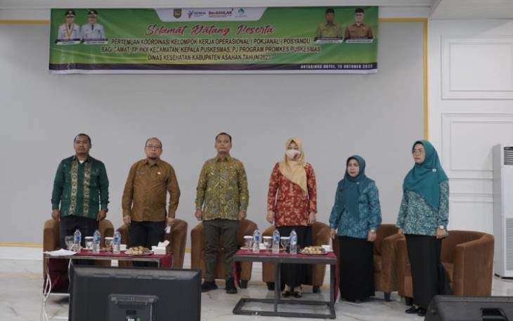 Pemkab Asahan Lakukan Pertemuan Koordinasi Pokjanal Kabupaten