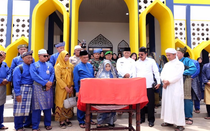 Wali Kota Rahma saat Resmikan Masjid Nur Ar Rahmah Qur'an Center