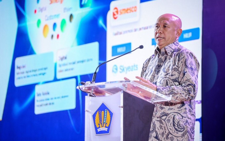 MenKopUKM dalam acara Rapat Koordinasi Badan Layanan Umum Tahun 2023 di Jakarta, Kamis (2/3).