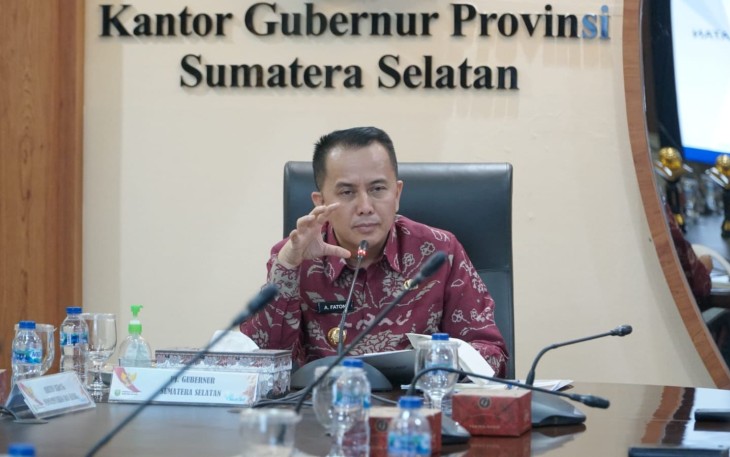 Penjabat (Pj) Gubenur Sumatera Selatan (Sumsel) Agus Fatoni