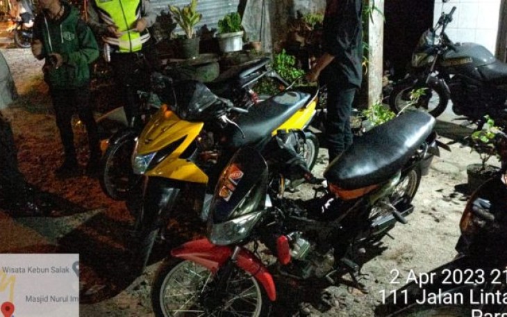 Polres Tapsel Sita 4 Unit Knalpot Blong