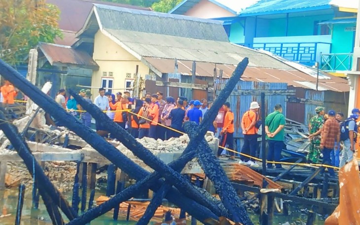 Pemkab Bintan Anggarkan Pembangunan Untuk Rumah Terdampak Kebakaran di Tambelan