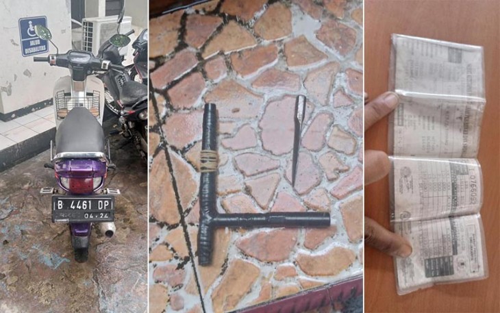 Barang Bukti saat diamankan