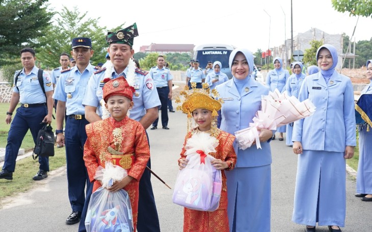 Pangkoopsud I saat Melaksanakan Kunker ke Lanud Hang Nadim Batam