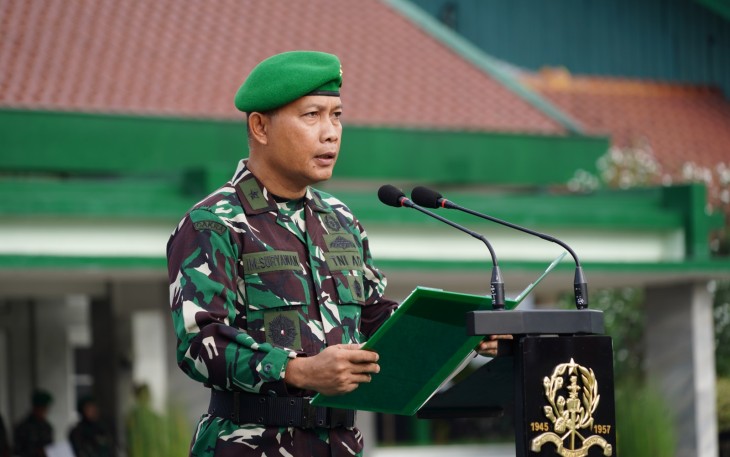 Direktur Pendidikan Akademi Militer Brigjen TNI I Made Suryawan S.Sos 