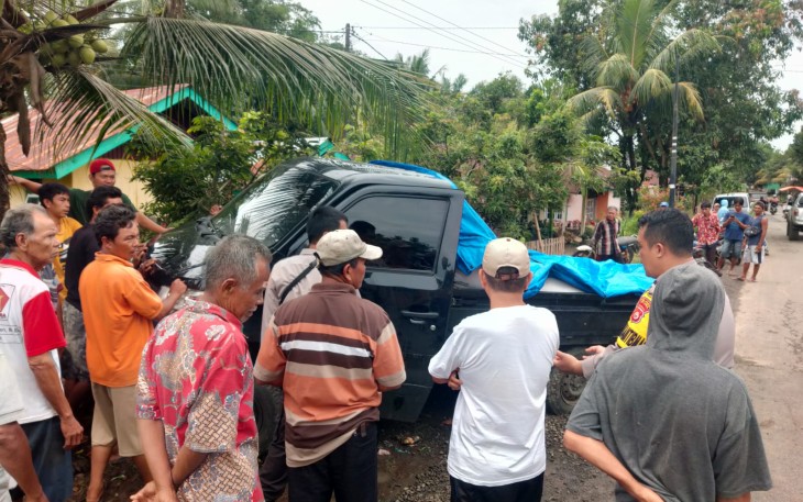 Lakalantas di Seluma, Pick Up Vs Honda Beat