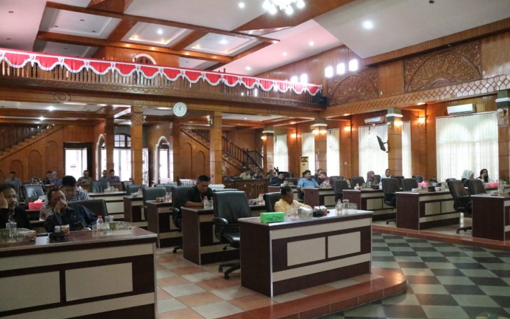Bupati Asahan Hadiri Rapat Paripurna DPRD Masa Persidangan Ke I Tahun Anggaran 2023