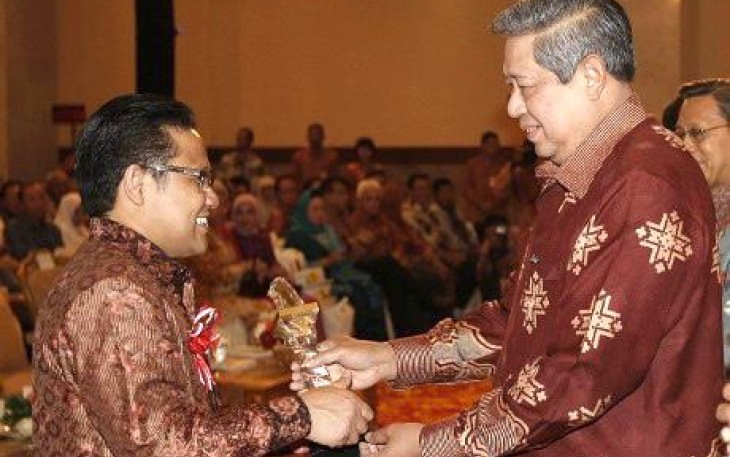 Cak Imin saat bertemu SBY 