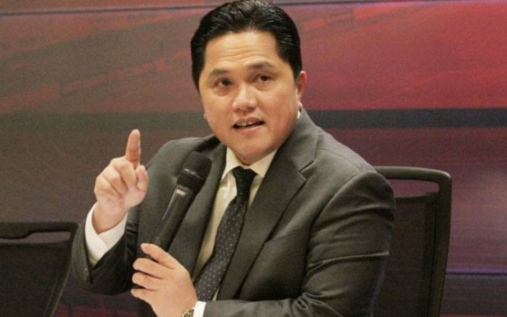 Ketua umum PSSI periode 2023-2027 Erick Thohir