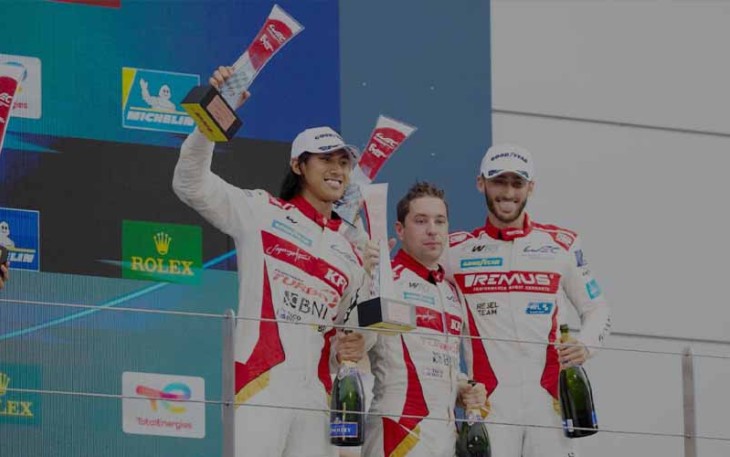 Sean berhasil meraih podium ke-3 dalam kejuaraan FIA World Endurance Championship (FIA WEC) 2023 putaran keenam, 6 Hours of Fuji Speedway, Jepang, pada Minggu (10/9/23). 