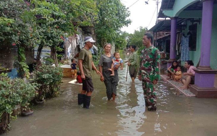 Banjir di Desa Purworejo Kecamatan Pati Kabupaten Pati