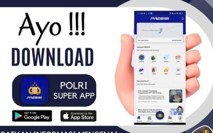 Aplikasi Super App Presisi Polri
