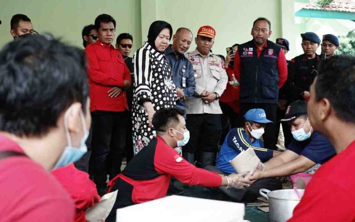 Kemensos salurkan bantuan untu korban banjir di wilayah Pati