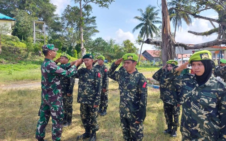 Pelatihan anggota Pemuda Panca Marga Kabupaten Balangan