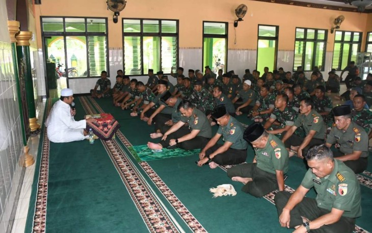 Kajian agama prajurit Kodim 0802/Ponorogo 