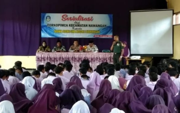 Pembekalan wasbang pelajar 