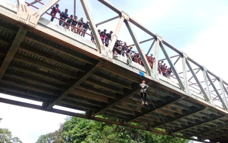 Latih Saka Pramuka di Perbatasan 