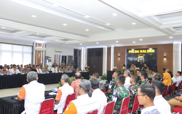 Rakor lintas sektoral pengamanan  Imlek 2574 di Kalbar