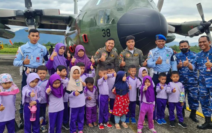 Edukasi dirgantara Lanud Sutan Sjahrir 