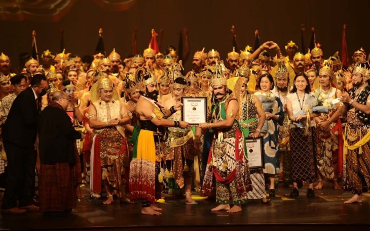 Rekor MURI Pagelaran Wayang Orang Pandawa Boyong 
