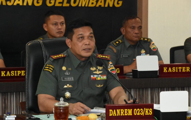 Danrem 023 KS Kolonel Inf Dodi Triwinarto 