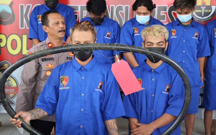 Pelaku Pencurian Kabel Towe Lintas Daerah